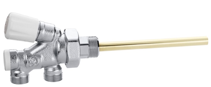 Valvola ORKLI Monouso Termostatizzabile 1/2" Per Rame Ø12-16 – Modello 0211005202, Robusta E Pratica